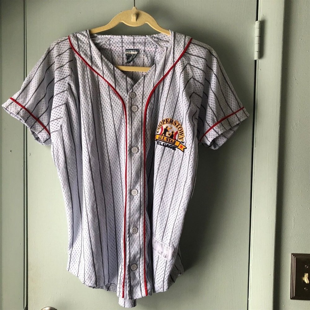 Cooperstown All Star Village Mens Size Small COOPERSTOWN GEAR Game Jersey No 17